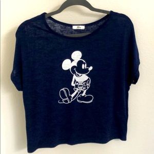 Micky Mouse Crop Top